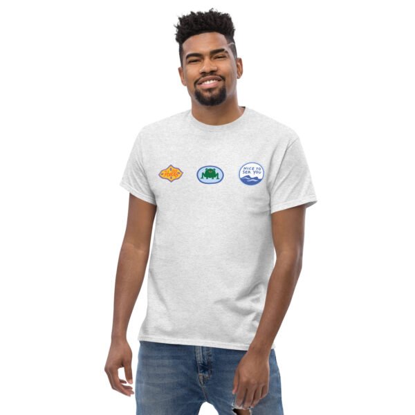 Hello Frog Nice to sea you Unisex Tee - Image 32