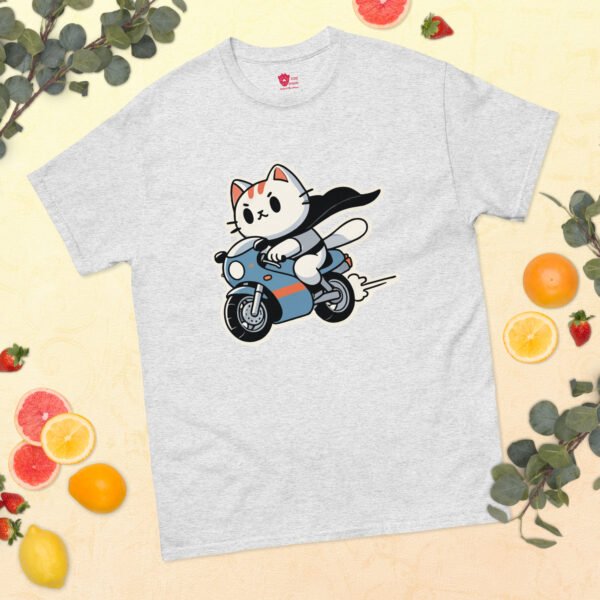 Cat on Wheels Unisex Tee - Image 6