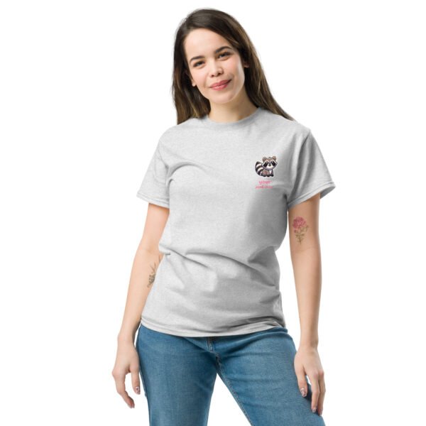 Cute Raccoon Unisex Tee - Image 6