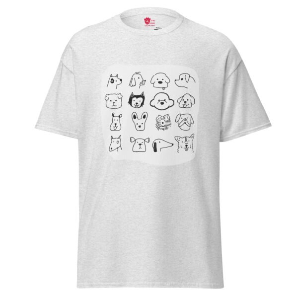Dog Doodles Unisex Tee - Image 16
