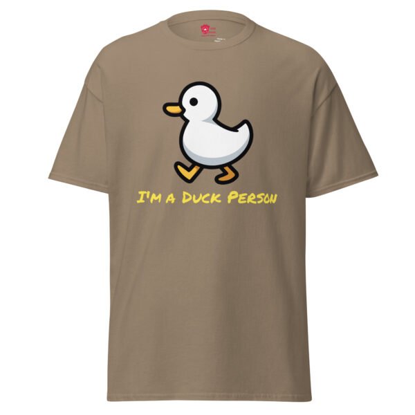 I'm a Duck Person Unisex Tee - Image 8