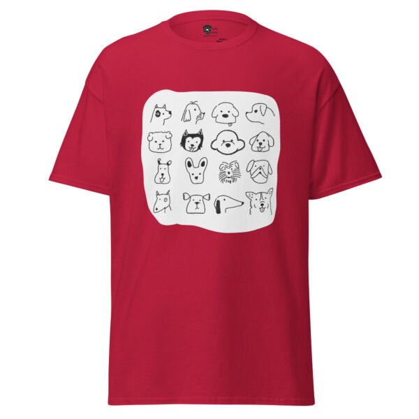 Dog Doodles Unisex Tee - Image 5