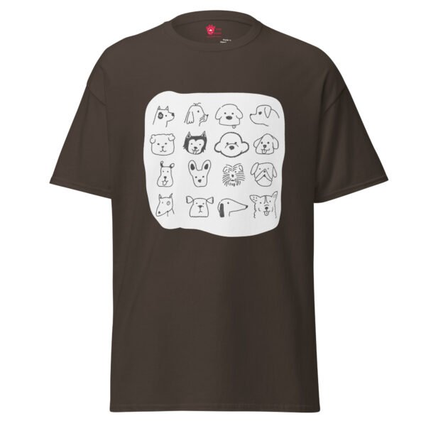Dog Doodles Unisex Tee - Image 4