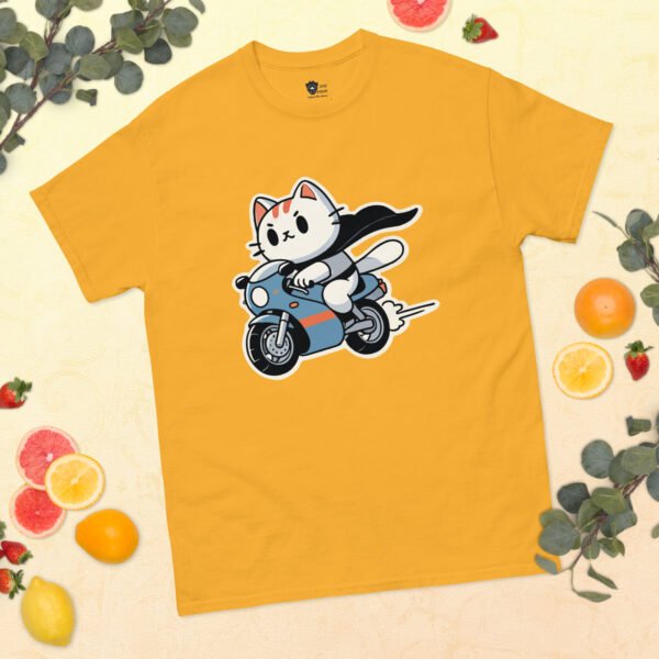 Cat on Wheels Unisex Tee - Image 3