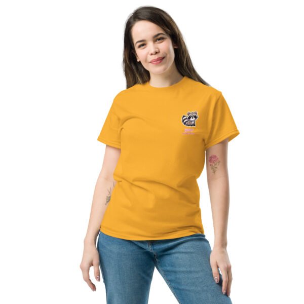 Cute Raccoon Unisex Tee - Image 3