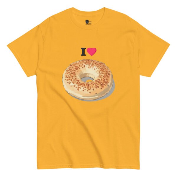 I love Bagel Unisex Tee - Image 9