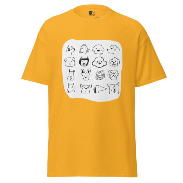Dog Doodles Unisex Tee - Image 10