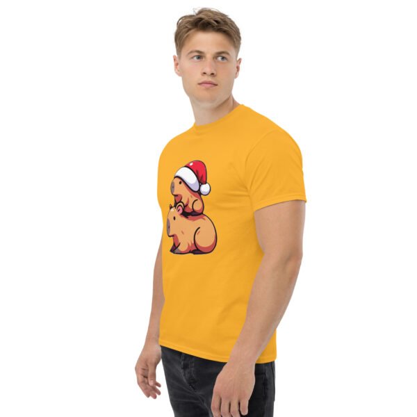 Christmas Capybaras Unisex Tee - Image 2
