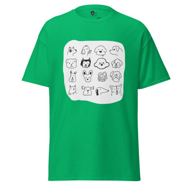 Dog Doodles Unisex Tee - Image 9