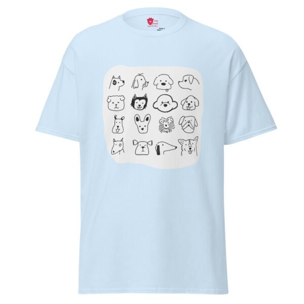 Dog Doodles Unisex Tee - Image 15