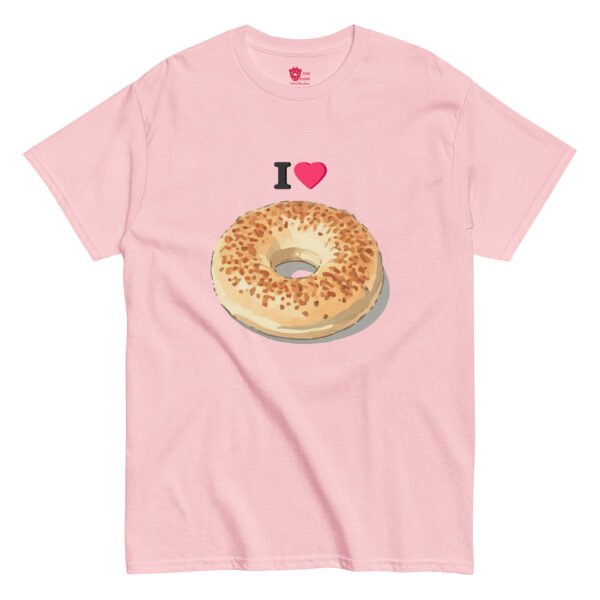 I Love Bagel Unisex Tee - funny bagel shirt