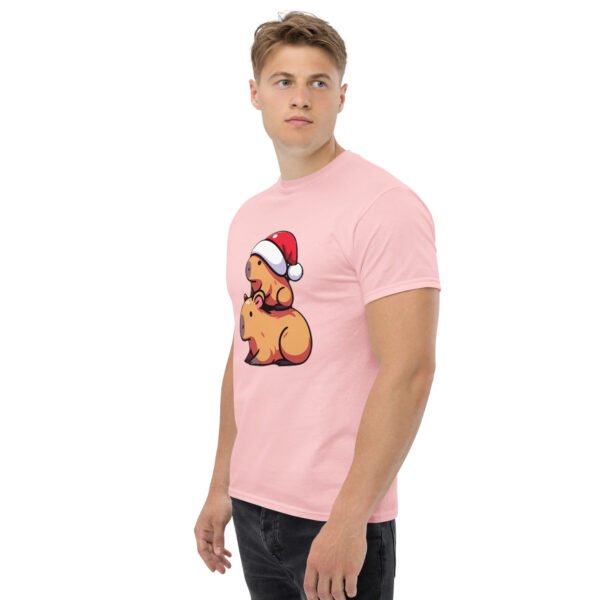Christmas Capybaras Unisex Tee - Image 4