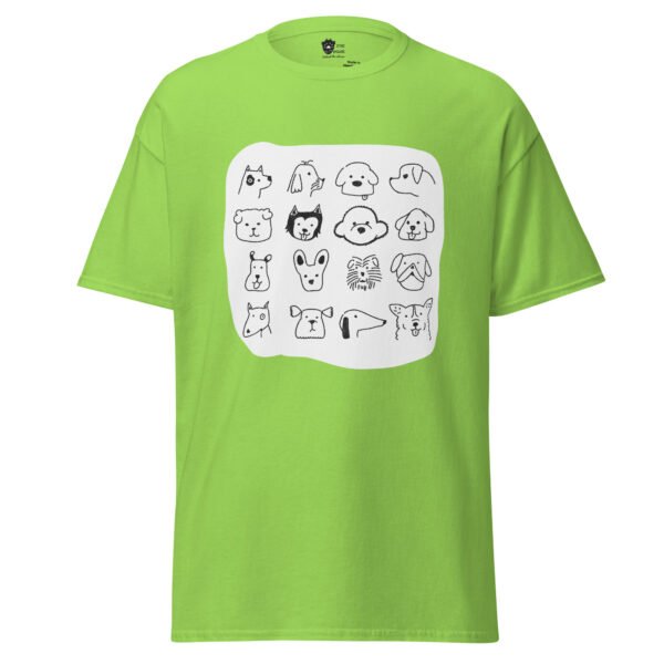 Dog Doodles Unisex Tee - Image 11
