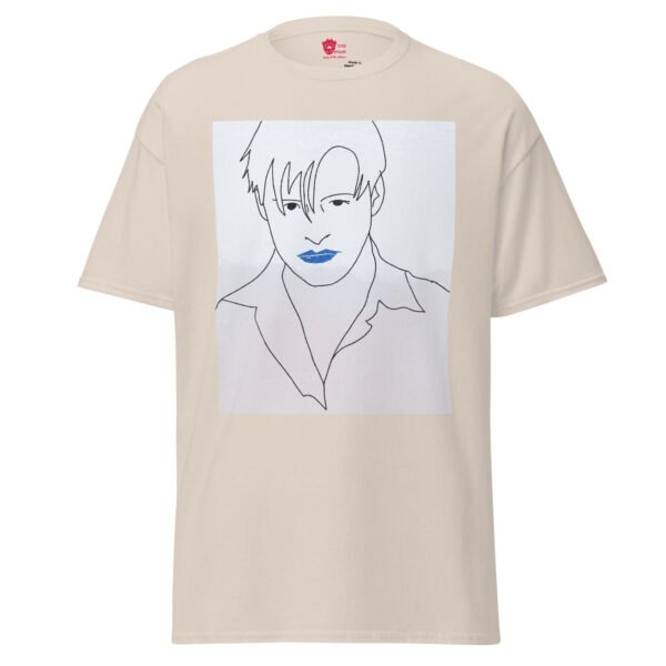 Blue Lips Unisex Tee - Image 12