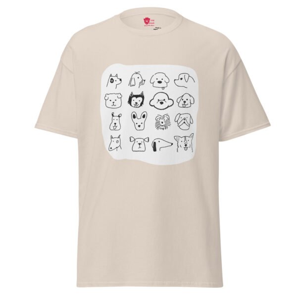Dog Doodles Unisex Tee - Image 12