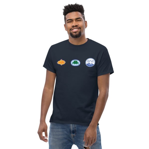 Hello Frog Nice to sea you Unisex Tee - Image 2