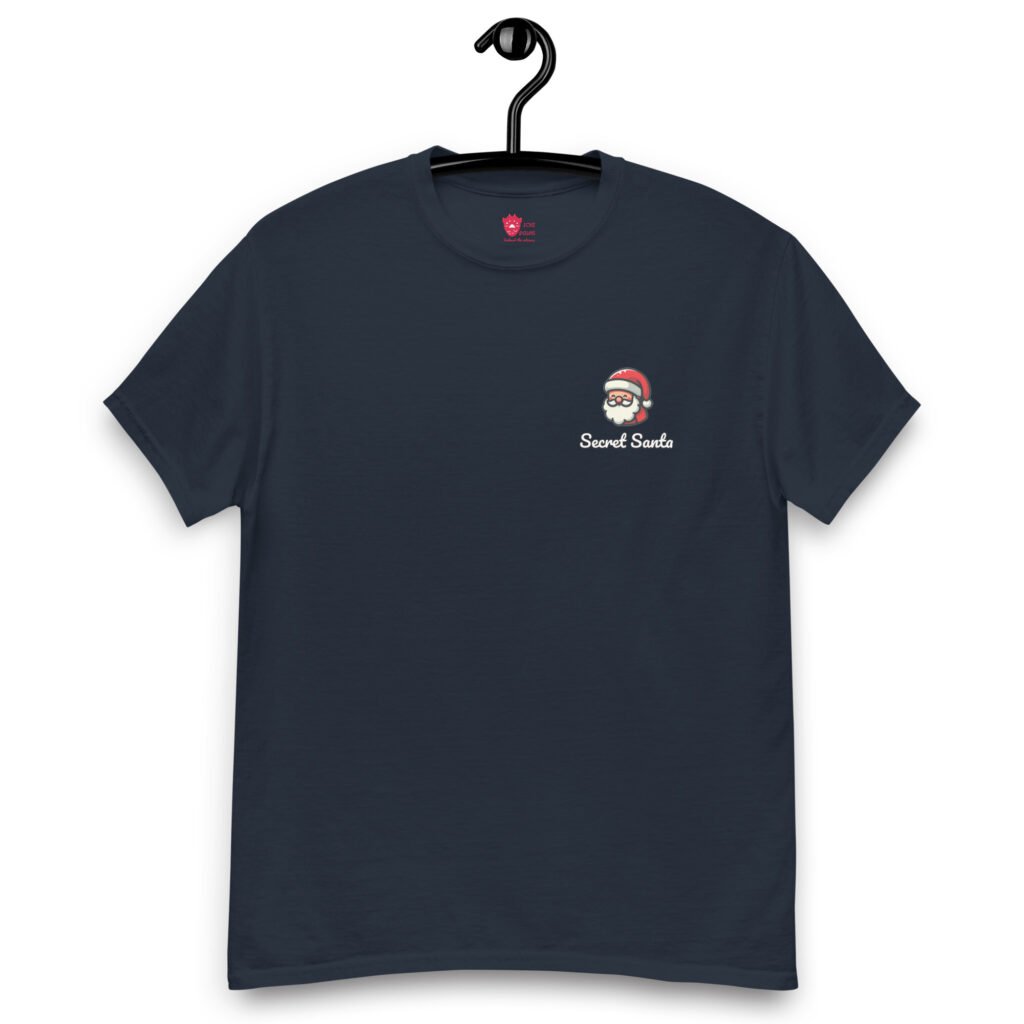 Secret Santa Graphic Tee - festive christmas shirts