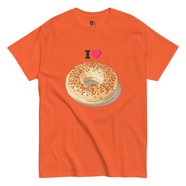 I love Bagel Unisex Tee - Image 5