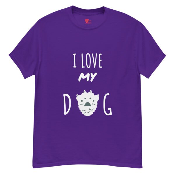 I love my Dog Unisex Tee - Image 2