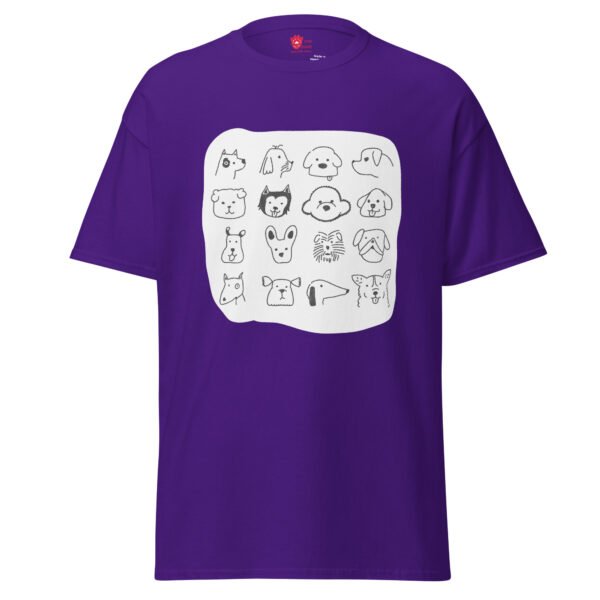 Dog Doodles Unisex Tee - Image 2