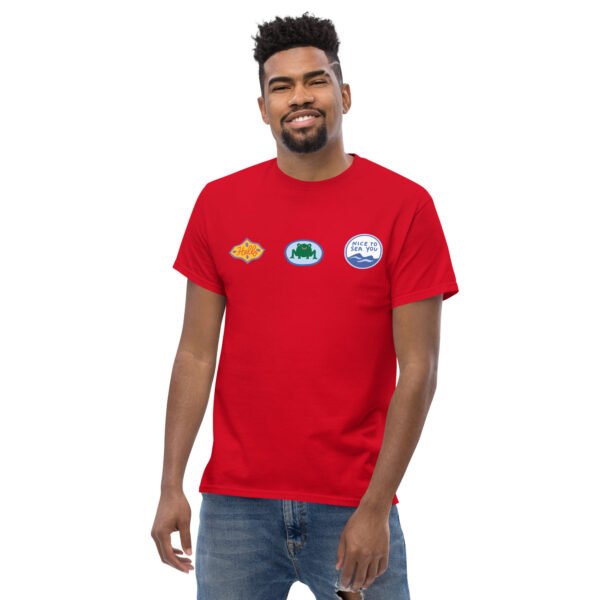Hello Frog Nice to sea you Unisex Tee - Image 8