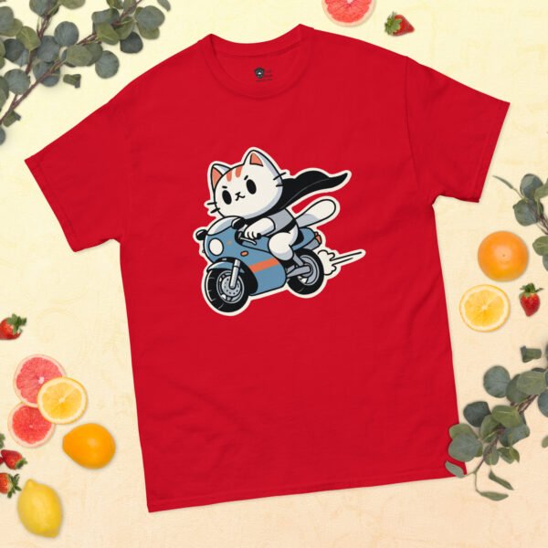 Cat on Wheels Unisex Tee - Image 2