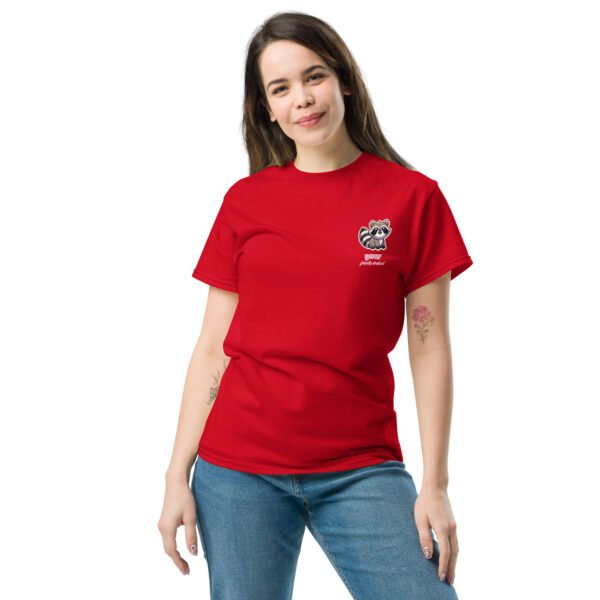 Cute Raccoon Unisex Tee - Image 2