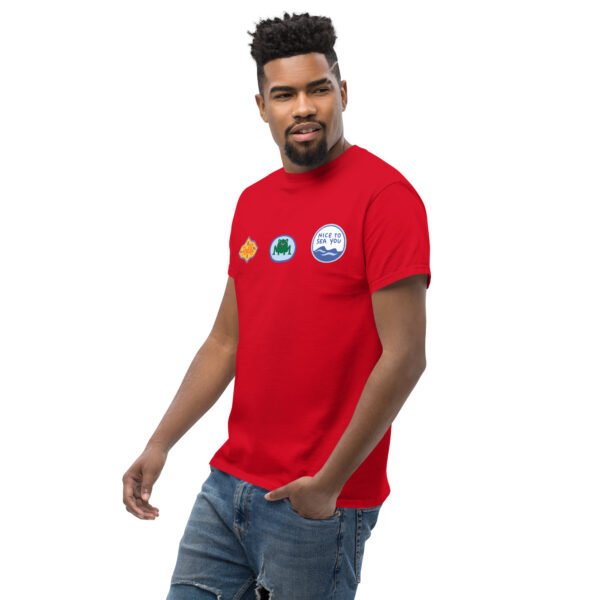 Hello Frog Nice to sea you Unisex Tee - Image 10