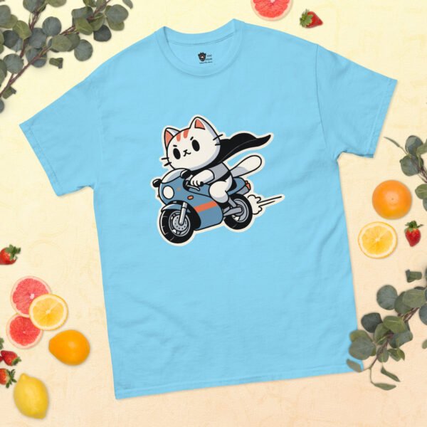Cat on Wheels Unisex Tee - Image 4