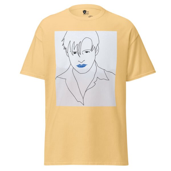 Blue Lips Unisex Tee - Image 13